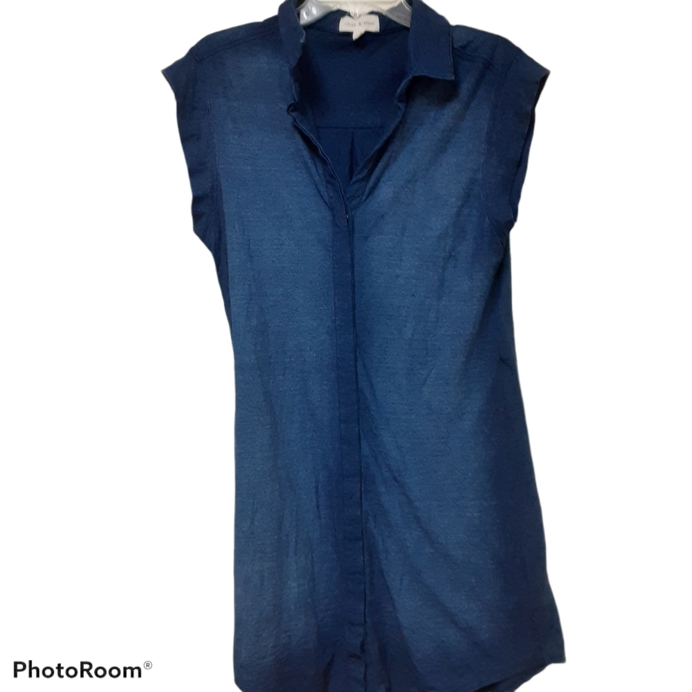 Anthropolgie Cloth & Stone shirt dress size m